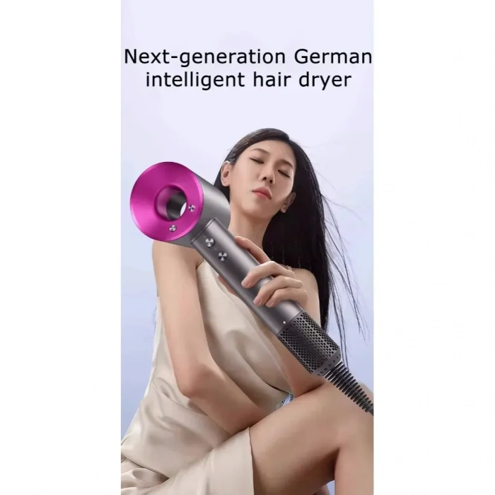 Leafless Hair Dryer 4 In 1 Saç Kurutma Makinası 3 Kademe (5324)
