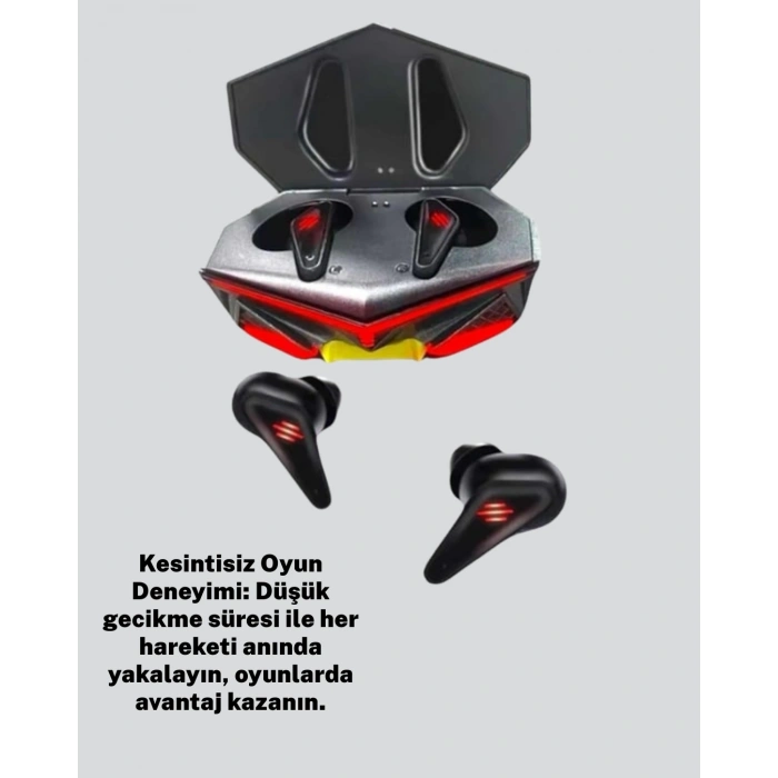 Led Işıklı Kablosuz Gaming Kulaklık Ergonomik Tasarım