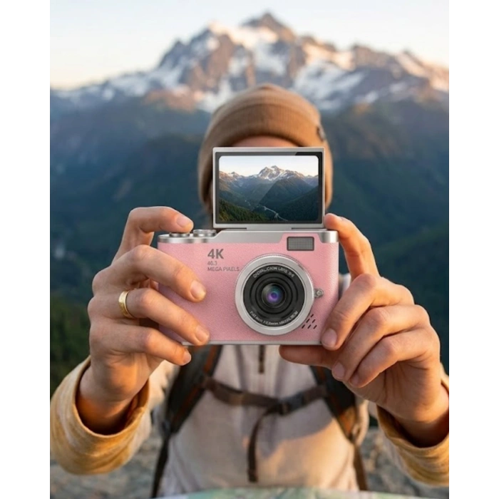LK007 FOTOĞRAF MAKİNESİ PEMBE