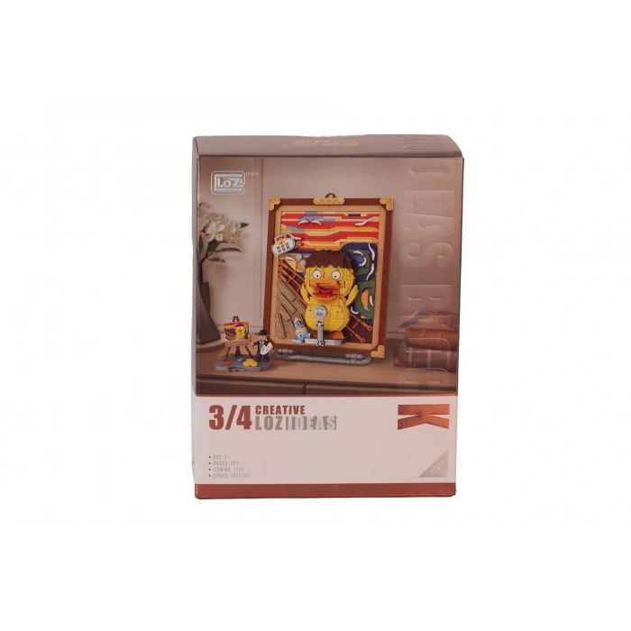 LZ-1288 LOZ ÖRDEK AHŞAP BOYAMA 893 PARÇA BLOCK OYUNCAK