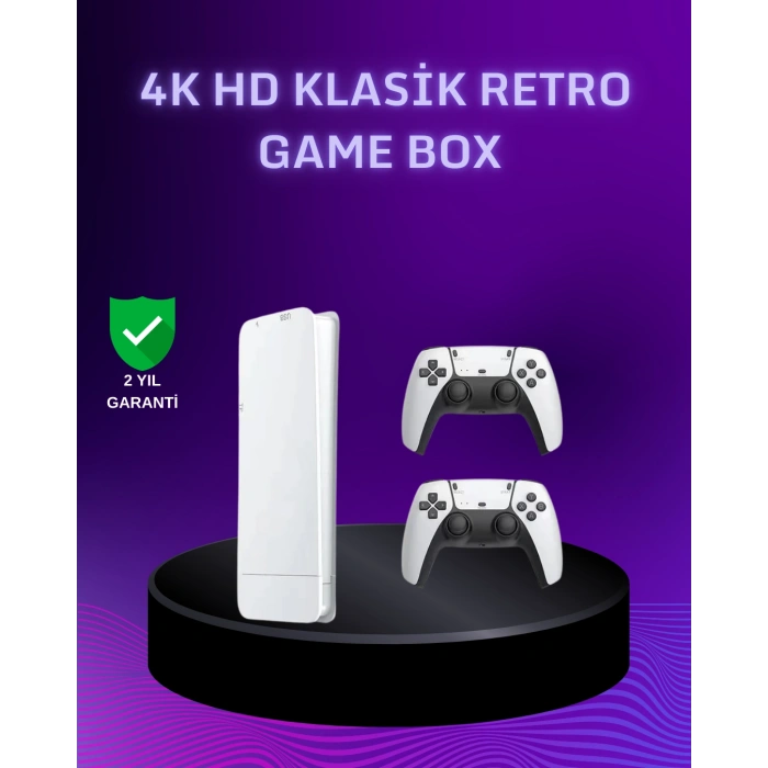 M15 Video Oyun Konsolu 20 Emülatör Destekli 64GB Bellekli
