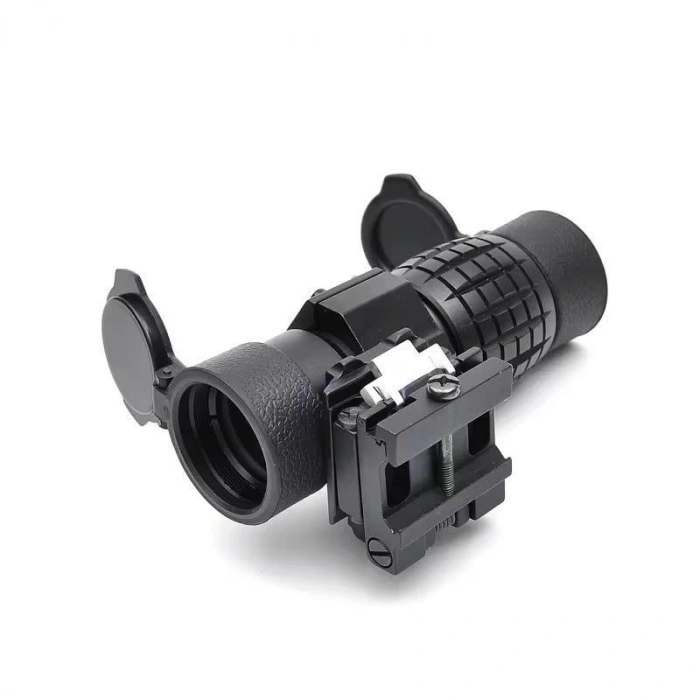 Magnifier 3x Yakınlaştırmalı Dürbün  22mm Ray Uyumlu, Katlanır Yaylı Ayaklı