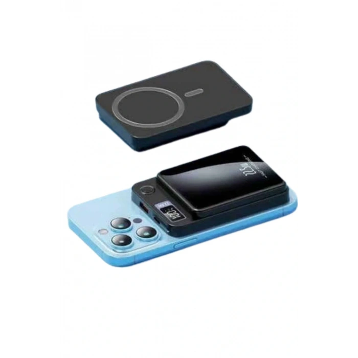 Magsafe Hızlı Şarj 10.000 Mah Wireless Şarj Powerbank Android Ve İos Uyumlu