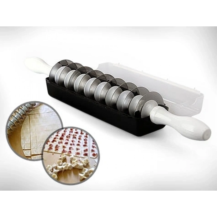 Mantı Kesme Merdanesi 9 Bıçaklı (5324)