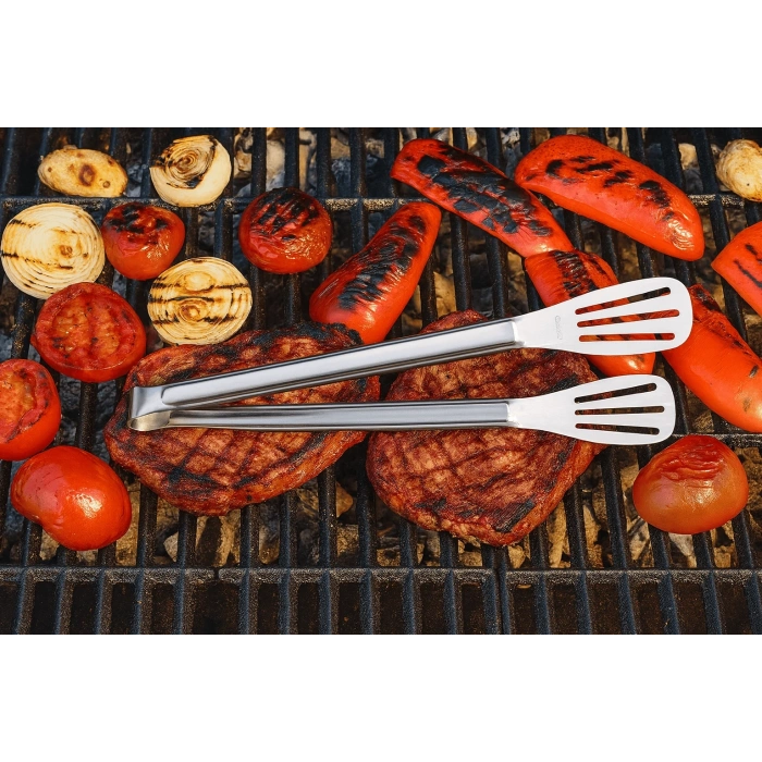 Maşa Paslanmaz Barbekü Maşası - 25 Cm Mutfak Ekmek Maşası