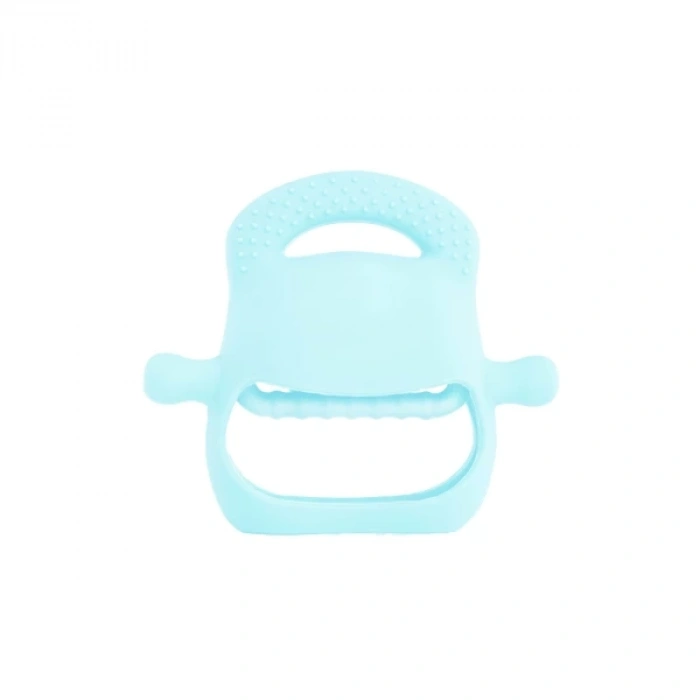 Mavi Bebek Silikon Diş Kaşıyıcı