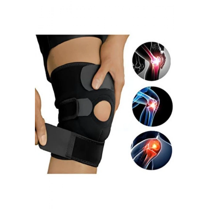 Medical Patella Destekli Diz Korsesi İkili Sağ Sol Çapraz Bağ Menisküs Ağrısı Için Sporcu Dizlik