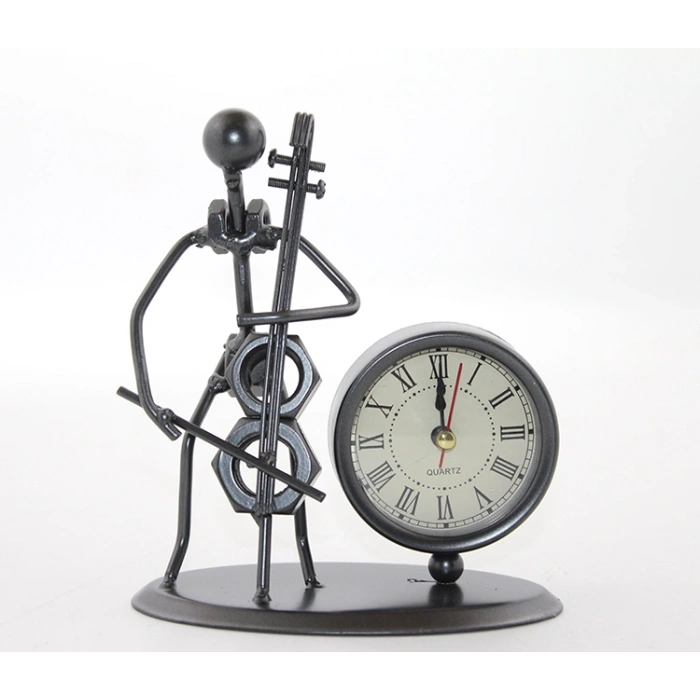 Metal Müzisyen Saat Model 4