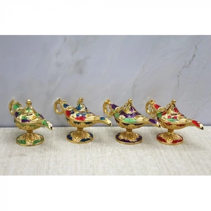 Mineli Metal Alaaddin Lambası Model 1