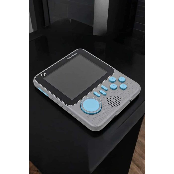 Mini Atari El Atarisi 3.5 inç Ekran Çift Konsol 666 Adet Retro Oyun Gameboy El Atarisi