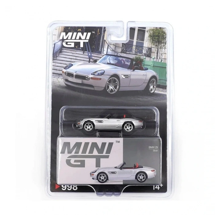 Mini GT 1/64 BMW Z8 Silver - Blister Paket