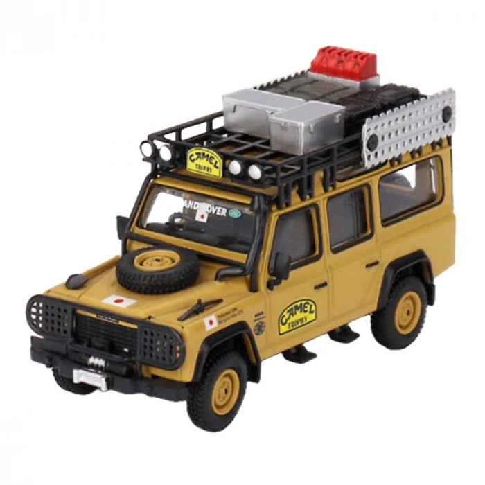 Mini GT 1-64 Land Rover Defender 110 1989 Camel Trophy Amazon Team Japan