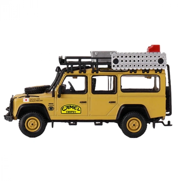 Mini GT 1-64 Land Rover Defender 110 1989 Camel Trophy Amazon Team Japan