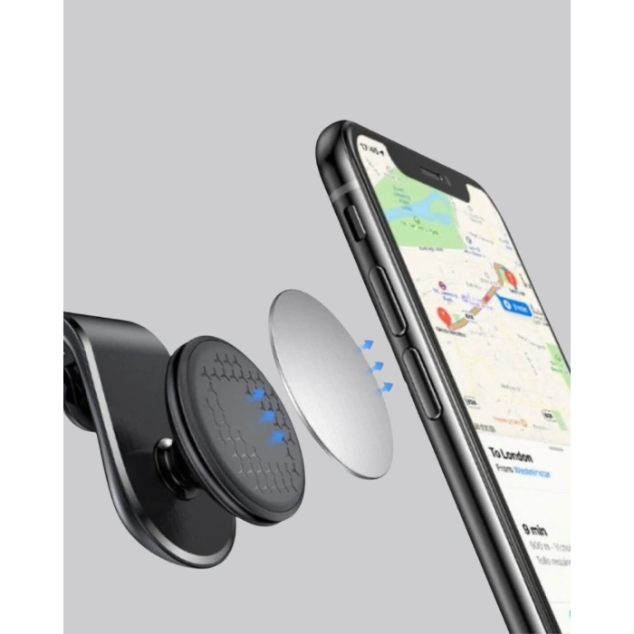 Mini Manyetikli Araç Telefon Tutucu