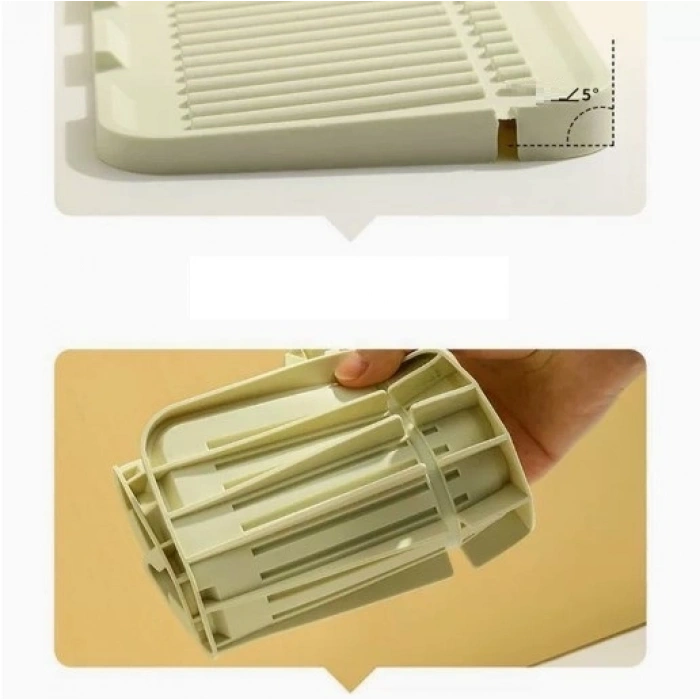 Mutfak Banyo Lavabo Kenarı Silikon Mat Gri (5324)