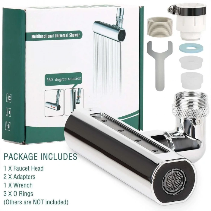 Mutfak Musluğu Püskürtme Başlığı 4in1 (5324)