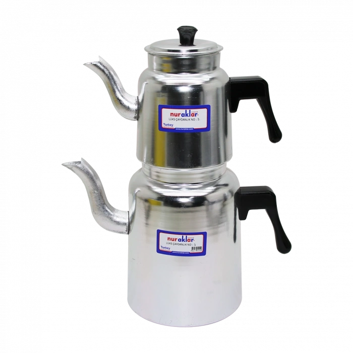 NO-3 LÜKS ALÜMİNYUM ÇAYDANLIK TAKIMI (5324)