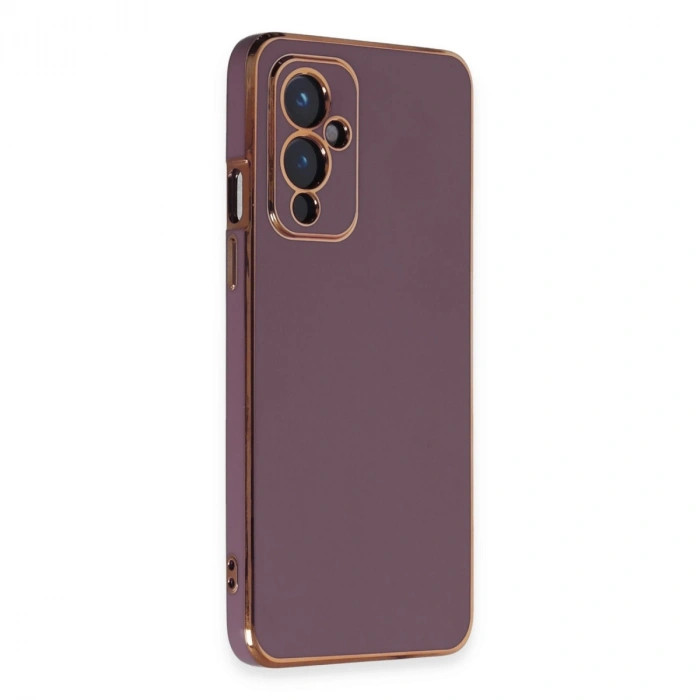 One Plus 9 Kılıf Volet Silikon - Mor