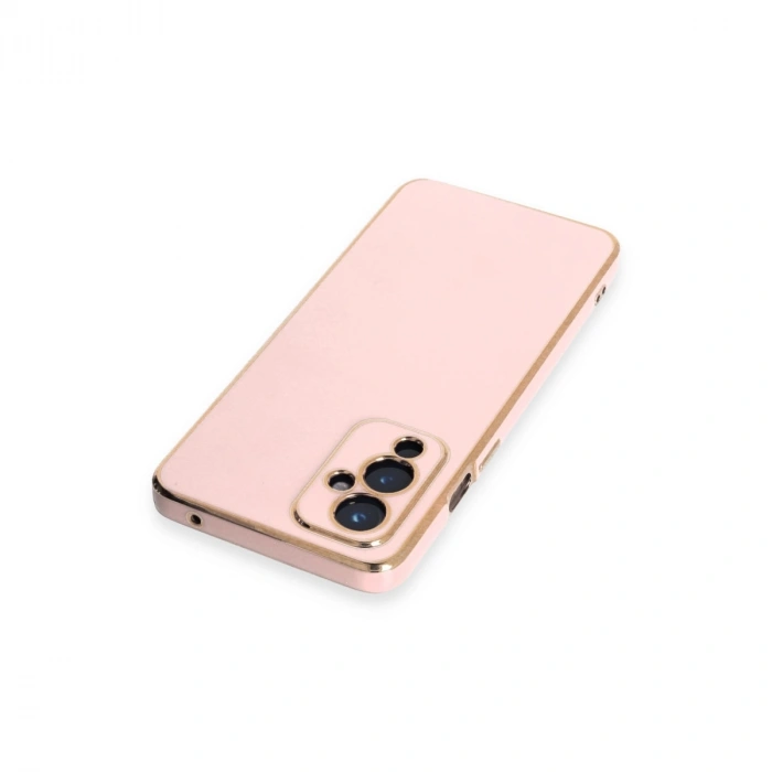One Plus 9 Kılıf Volet Silikon - Pembe