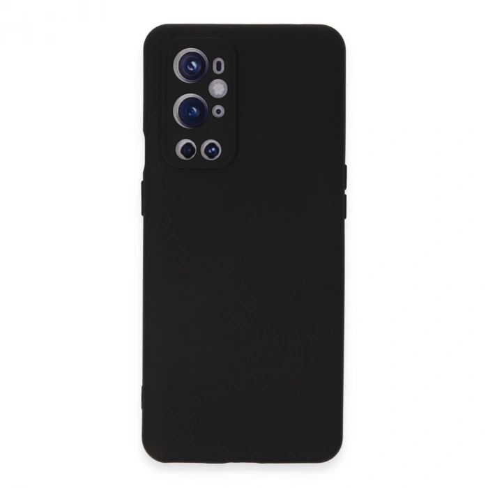 One Plus 9 Pro Kılıf Nano İçi Kadife Silikon - Siyah