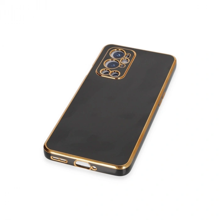 One Plus 9 Pro Kılıf Volet Silikon - Siyah