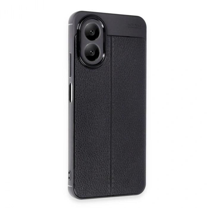 Oppo A38 Kılıf Auto Focus Kapak - Siyah