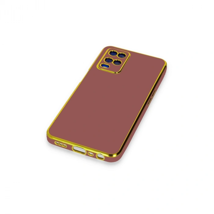 Oppo A54 4g Kılıf Volet Silikon - Kırmızı