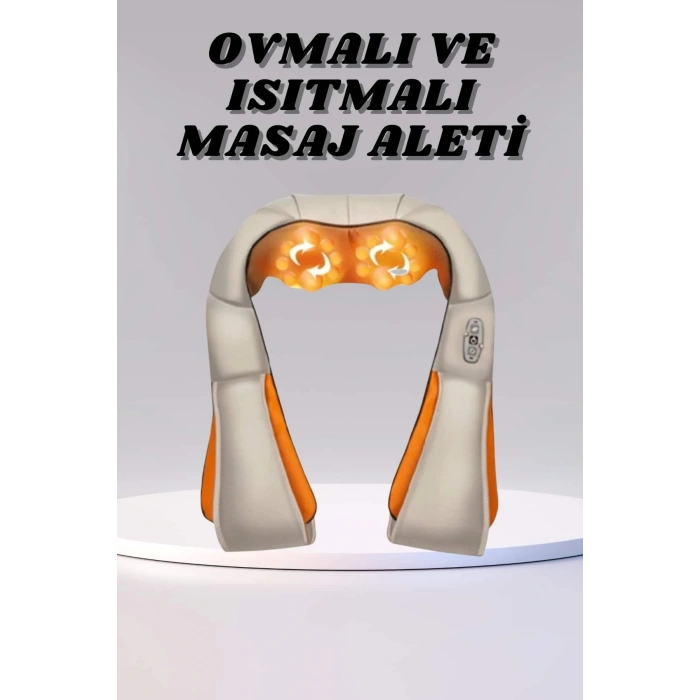 Ovmalı, Boyun Sırt İnsan Eli Hissi Veren Şarjlı Masaj Aleti Masaj Cihazı