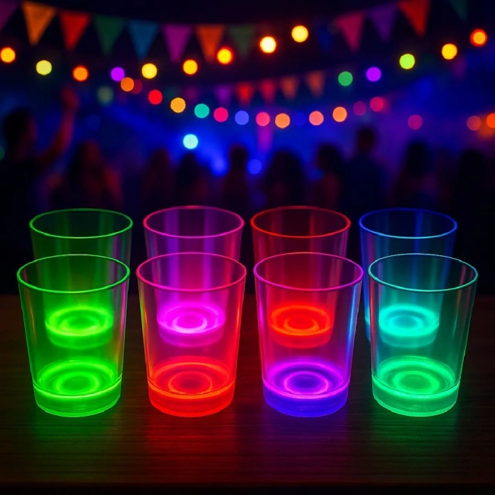 Partyglow Neon Sarı Bardak 8.5 X 10.5 Cm