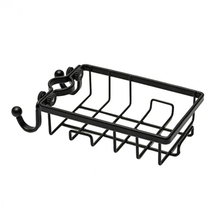 Paslanmaz Çelik Mutfak Banyo Musluğuna Sabitlenebilir Sabunluk (5324)