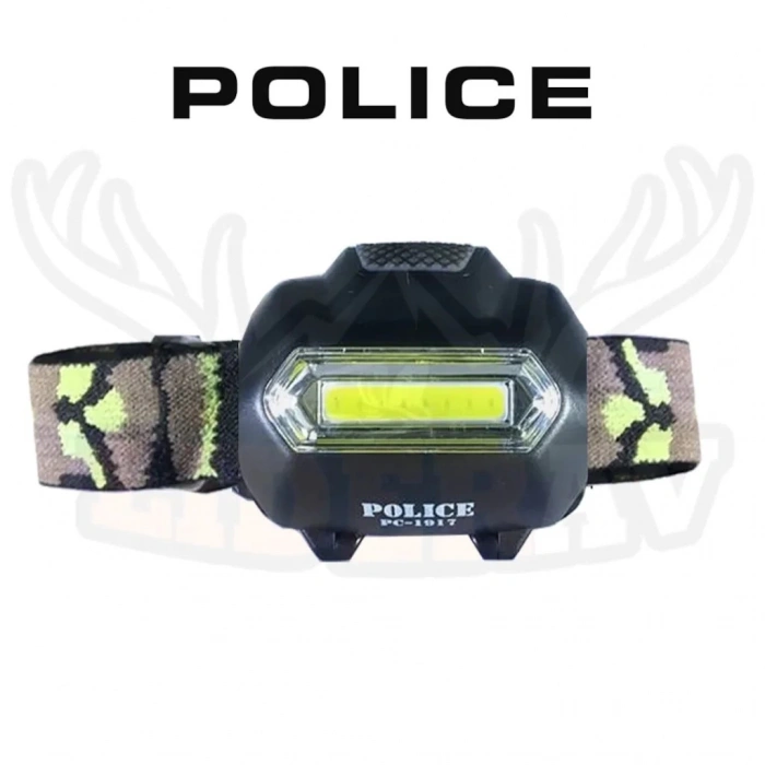 PC-1917 COB 3xAAA Pilli Led Kafa Feneri