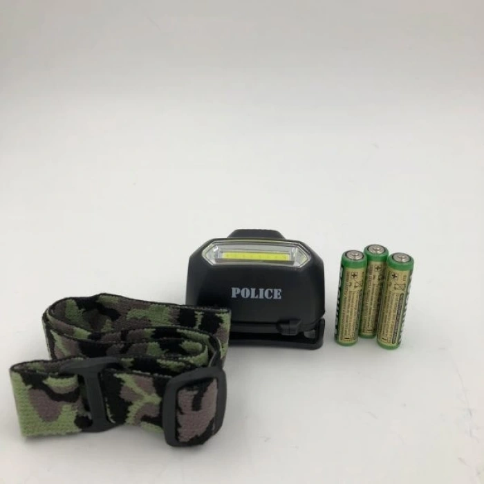PC-1917 COB 3xAAA Pilli Led Kafa Feneri
