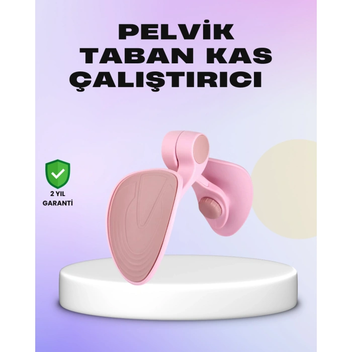 Pelvik Taban ve Uyluk Egzersiz Aleti Ev Tipi Taşınabilir