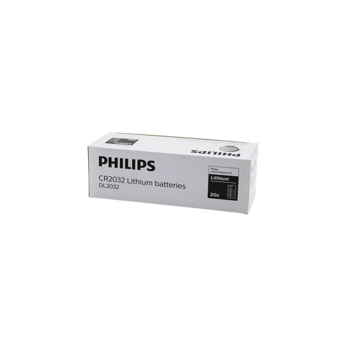 PHILIPS LİTHİUM CR-2032 PARA PİLİ  3V   5Lİ KART (5324)