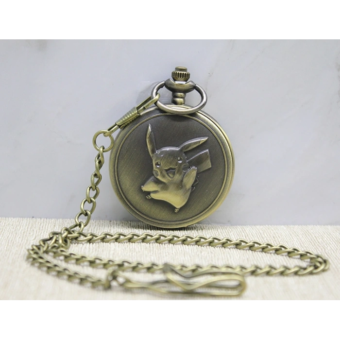 Pikachu Tasarımlı Köstekli Saat