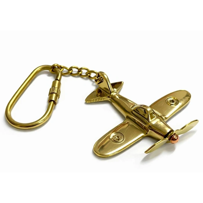 Pirinç Uçak Anahtarlık 3522a