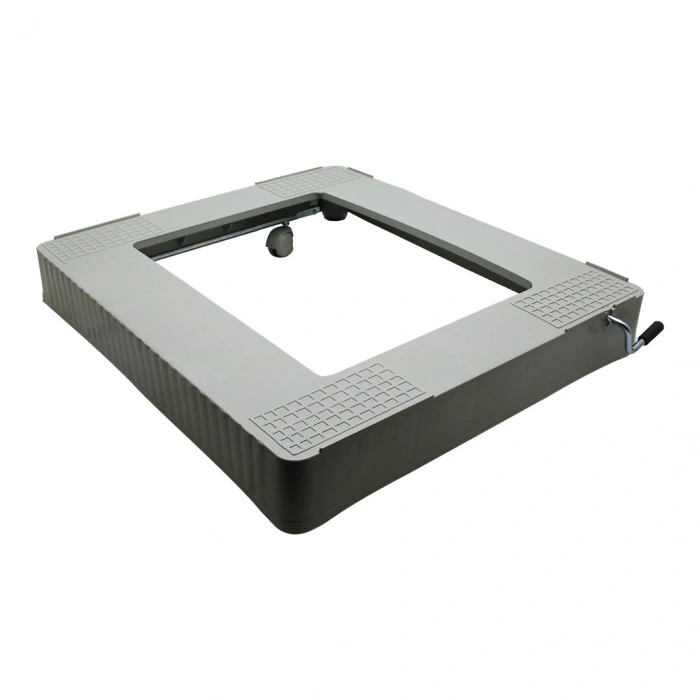 PLASTİK GRİ ÇEKSÜR MAKİNE AYAK (5324)