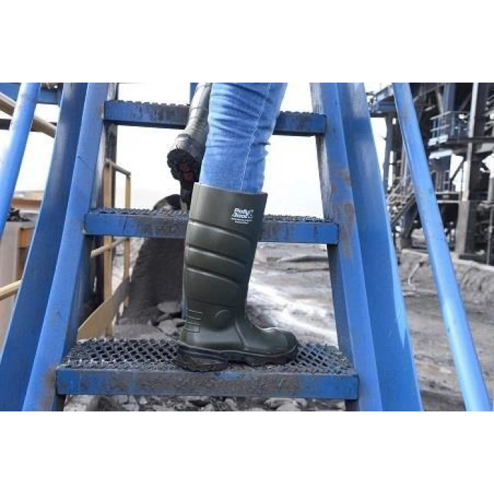 Pollyboot Vega 49 Numara Çelik Burunlu Çizme Poliüratan