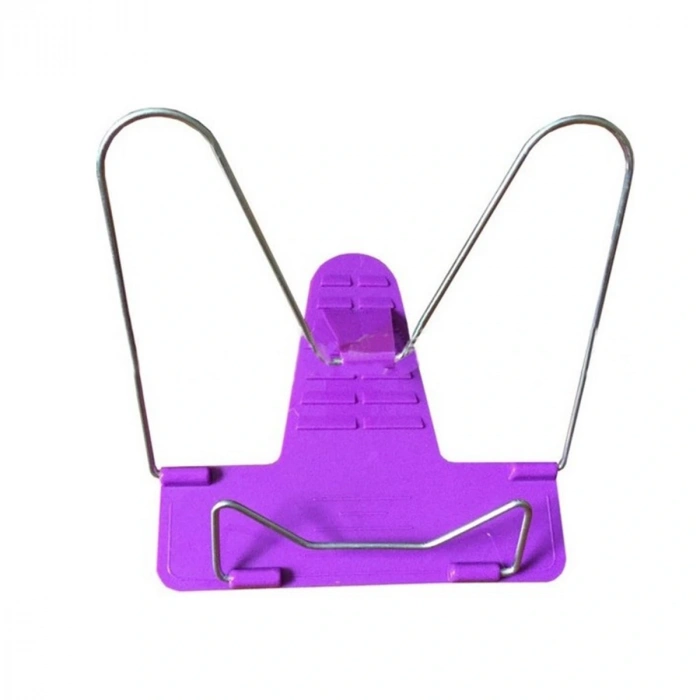 Portatif Ayarlanabilir Metal Kitap Okuma Standı Aparatı Aleti (5324)