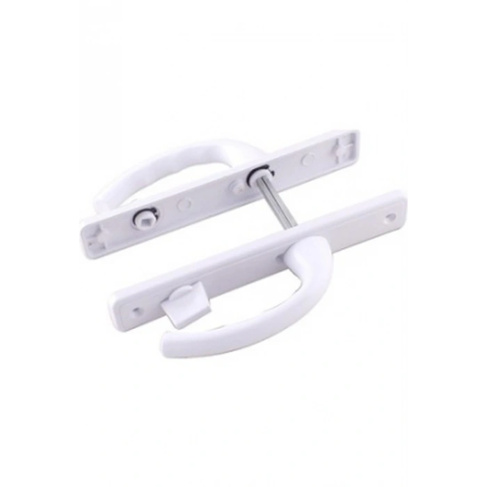 POŞETLİ BANYO-WC - KİLİTLİ BEYAZ PVC KAPI KOLU (5324)