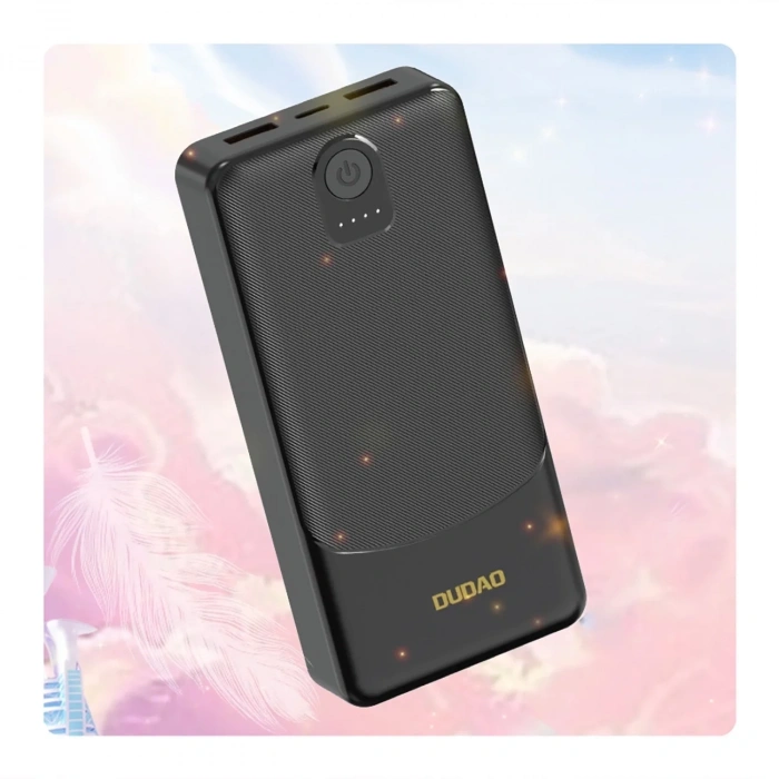 Powerbank Dudao K10Pro 2.4A 20000mAh 2 x USB-A - Siyah (5324)
