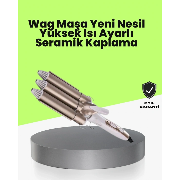 Profesyonel Kullanıma Uygun Bukle Maşası