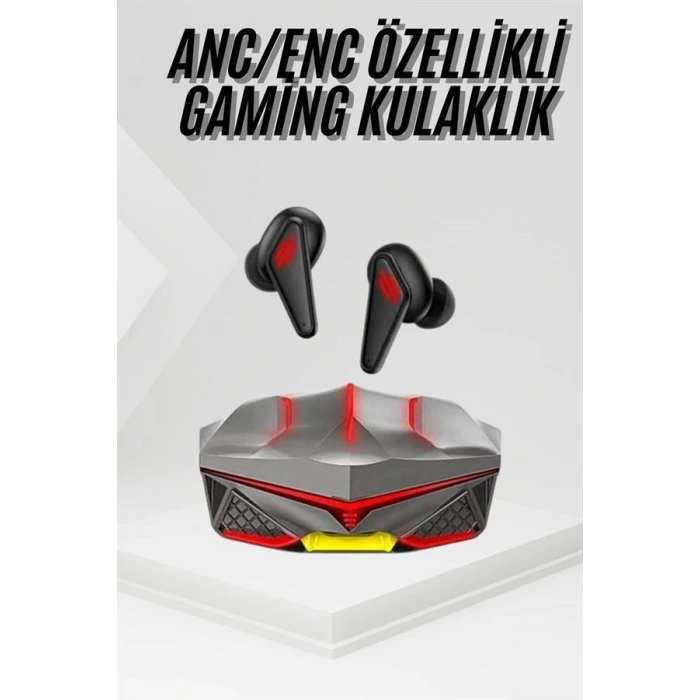 Profesyonel Tws Işıklı Kablosuz Bluetooth Kulaklık Oyuncu Kulaklığı