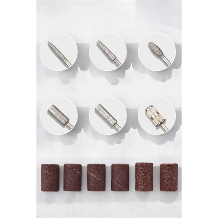 Protez Tırnak Manikür Ve Pedikür Seti Elektrikli