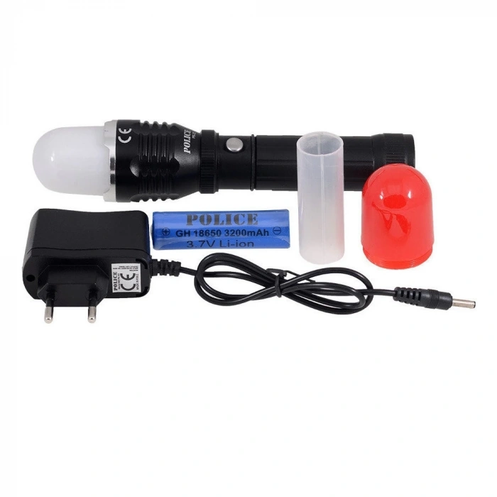 PS-22 CREE LED Zoom Mıknatıslı Şarjlı El Feneri