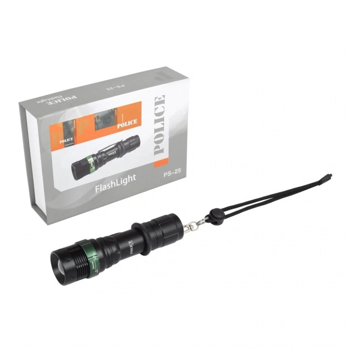 PS-25 Cree Q5 Power Led Zoomlu Şarjlı El Feneri