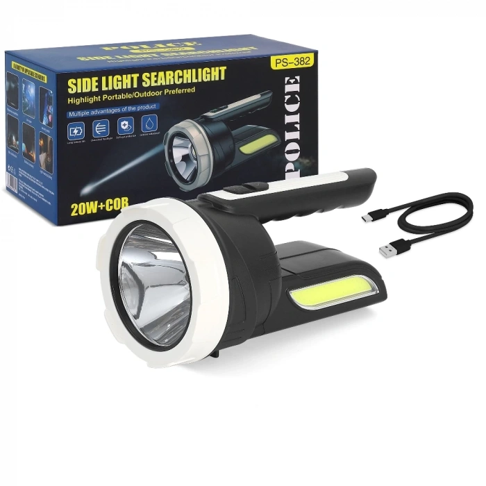 PS-382 Şarjlı Spot Fener