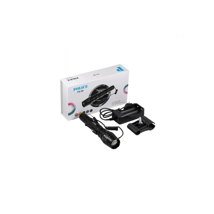 PS-90 Cree T6 LED Avcı Şarjlı El Feneri