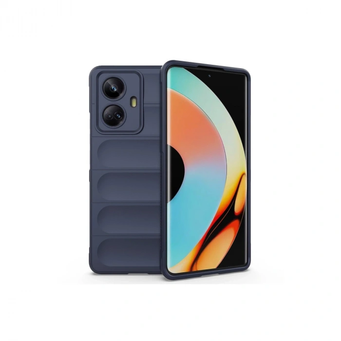 Realme 10 Pro 5g Kılıf Optimum Silikon - Lacivert