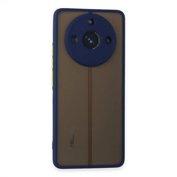 Realme 11 Pro Kılıf Montreal Silikon Kapak - Lacivert